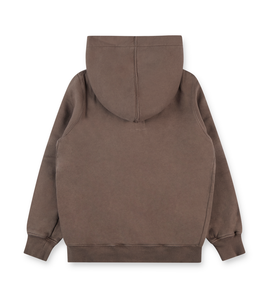 Hollywood Zipped Hoodie Dust