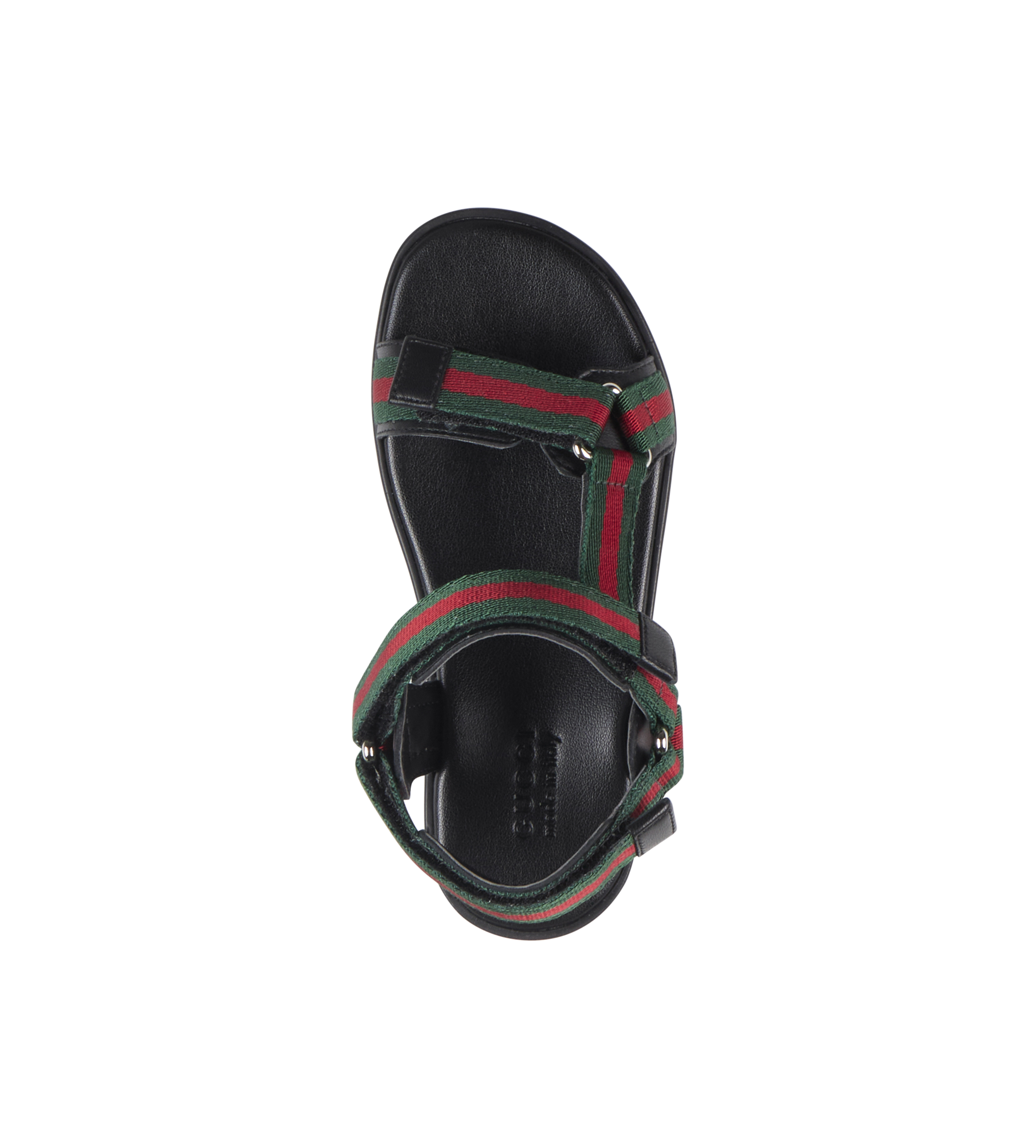 Gucci KSS25 Sandal Fabric Nylon - GRG/Black