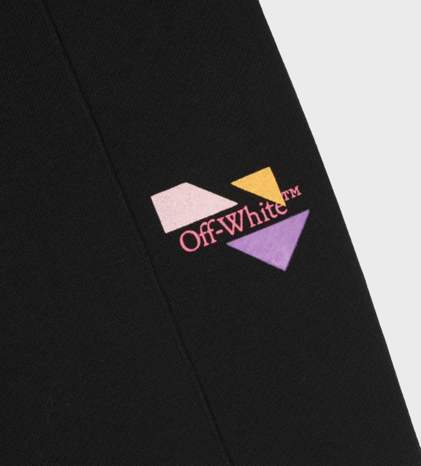 Logo-Embroidered Flared Trousers Black
