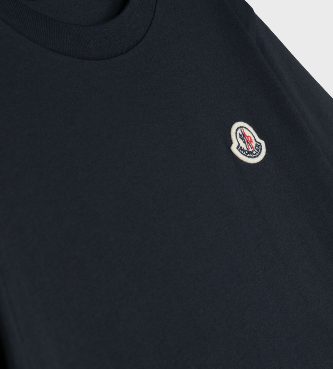 Logo-Patch T-shirt Black
