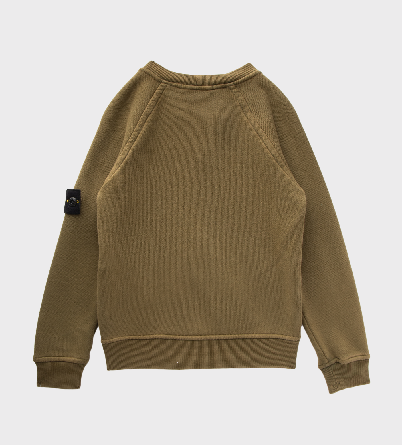 Compass Logo Crew-Neck Sweatshirt Green