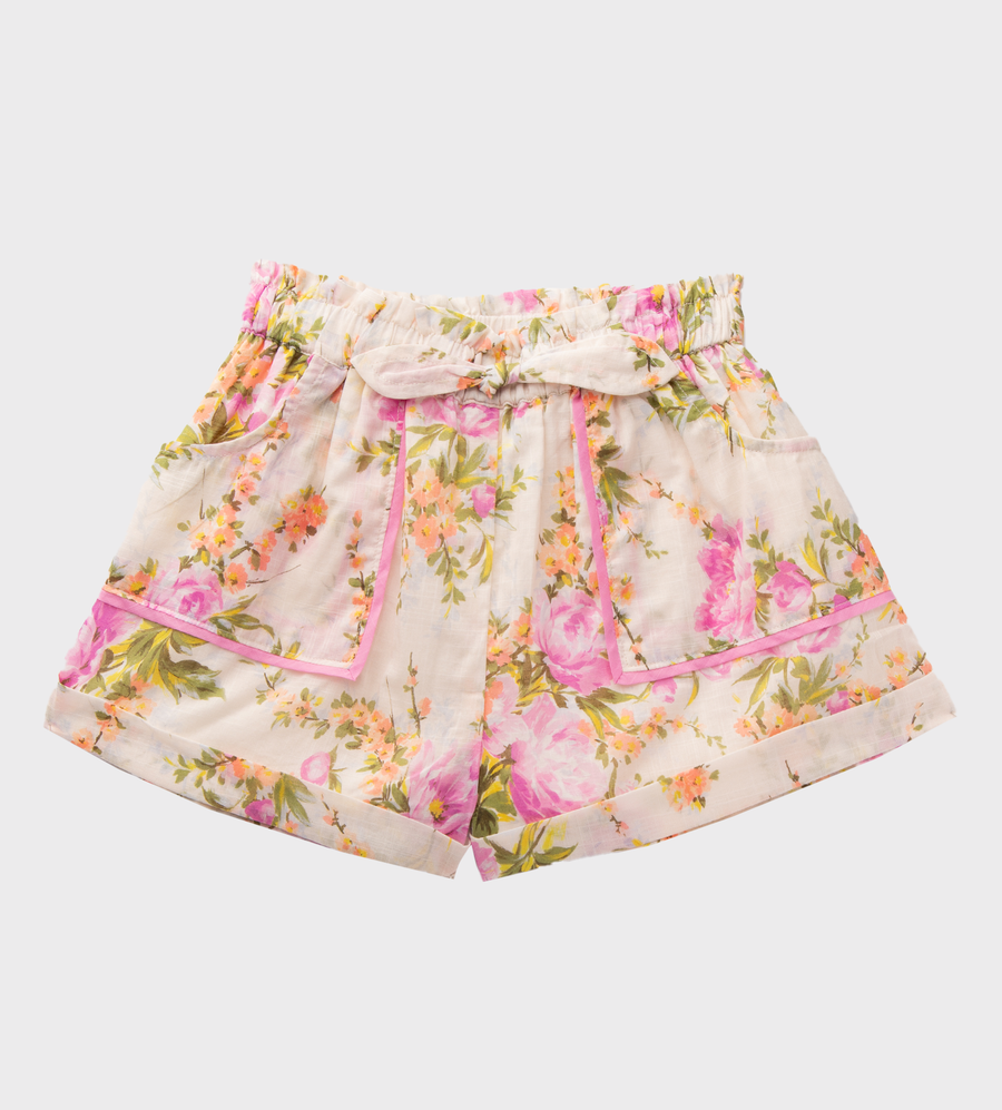 Floral-Print Shorts Multi