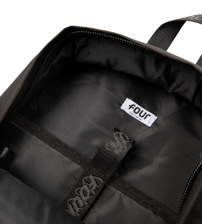 Circles Logo Backpack Medium Black