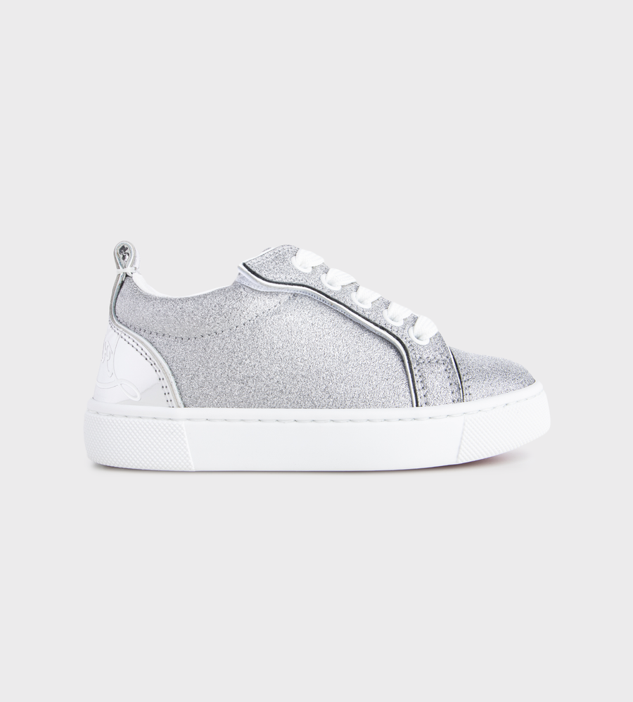 Low-Top Sneakers Silver