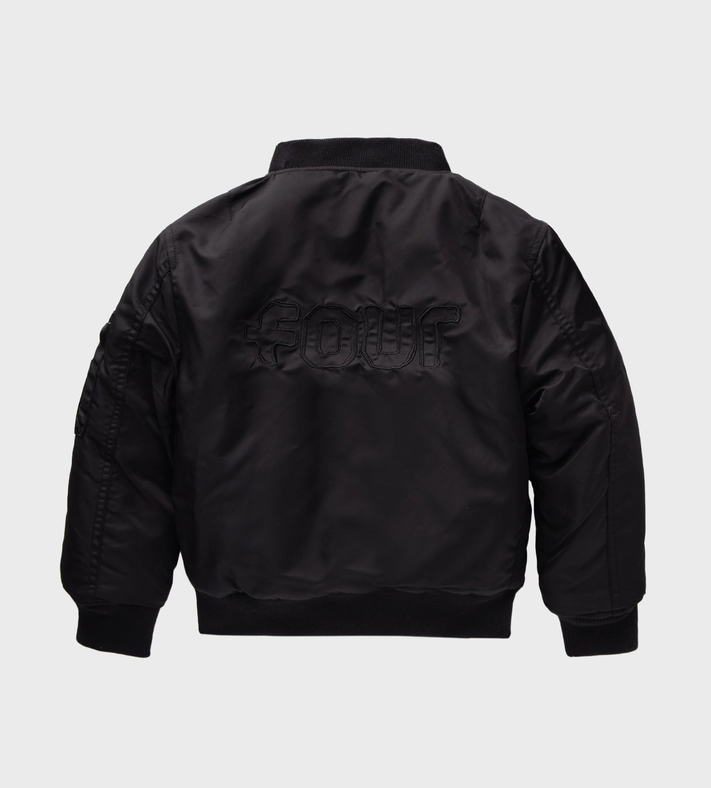 Bomber jacket all black online