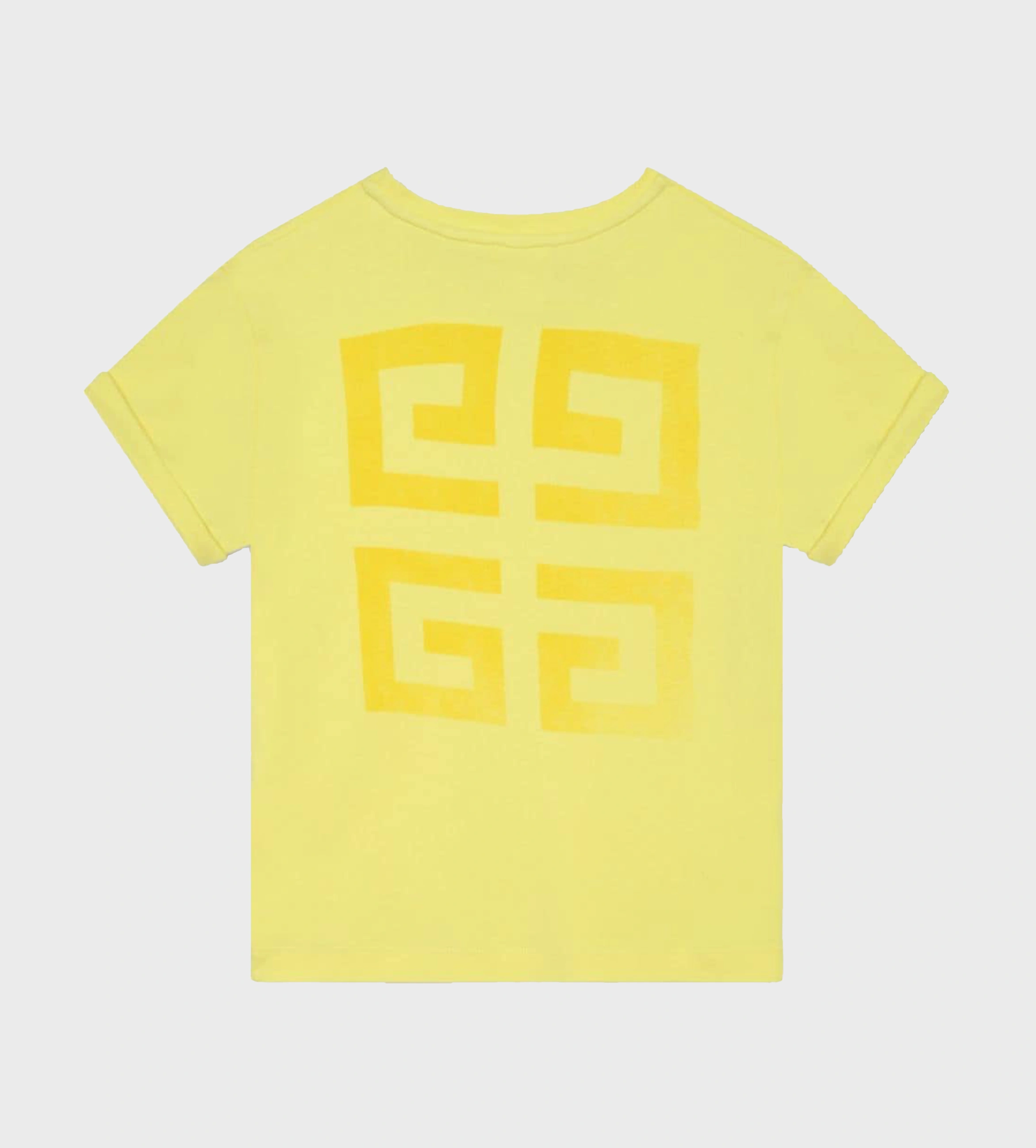 4G Print T-shirt Yellow