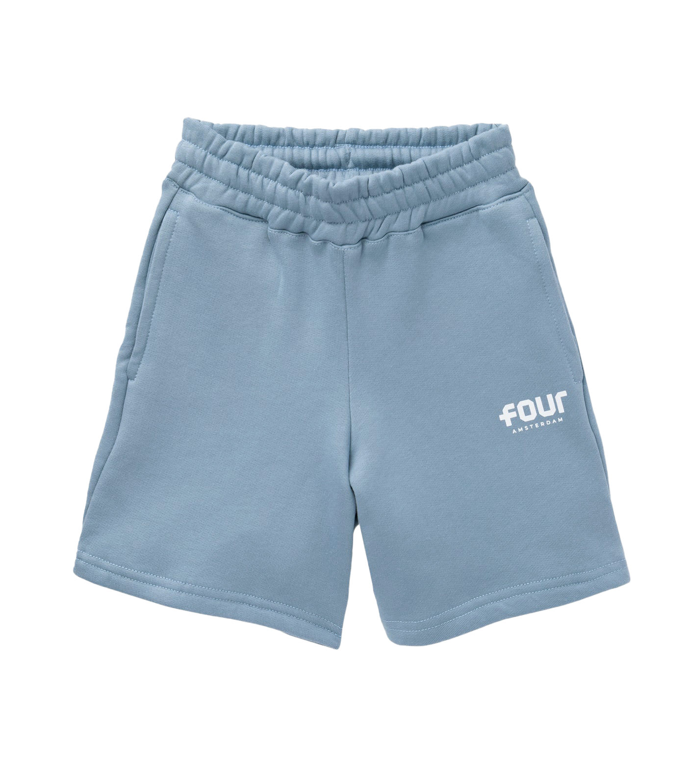 Logo Shorts Celeste