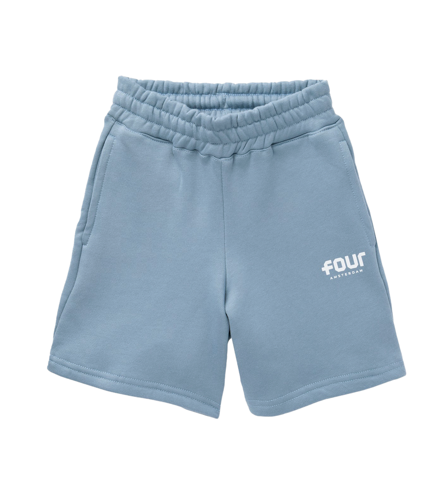 Logo Shorts Celeste