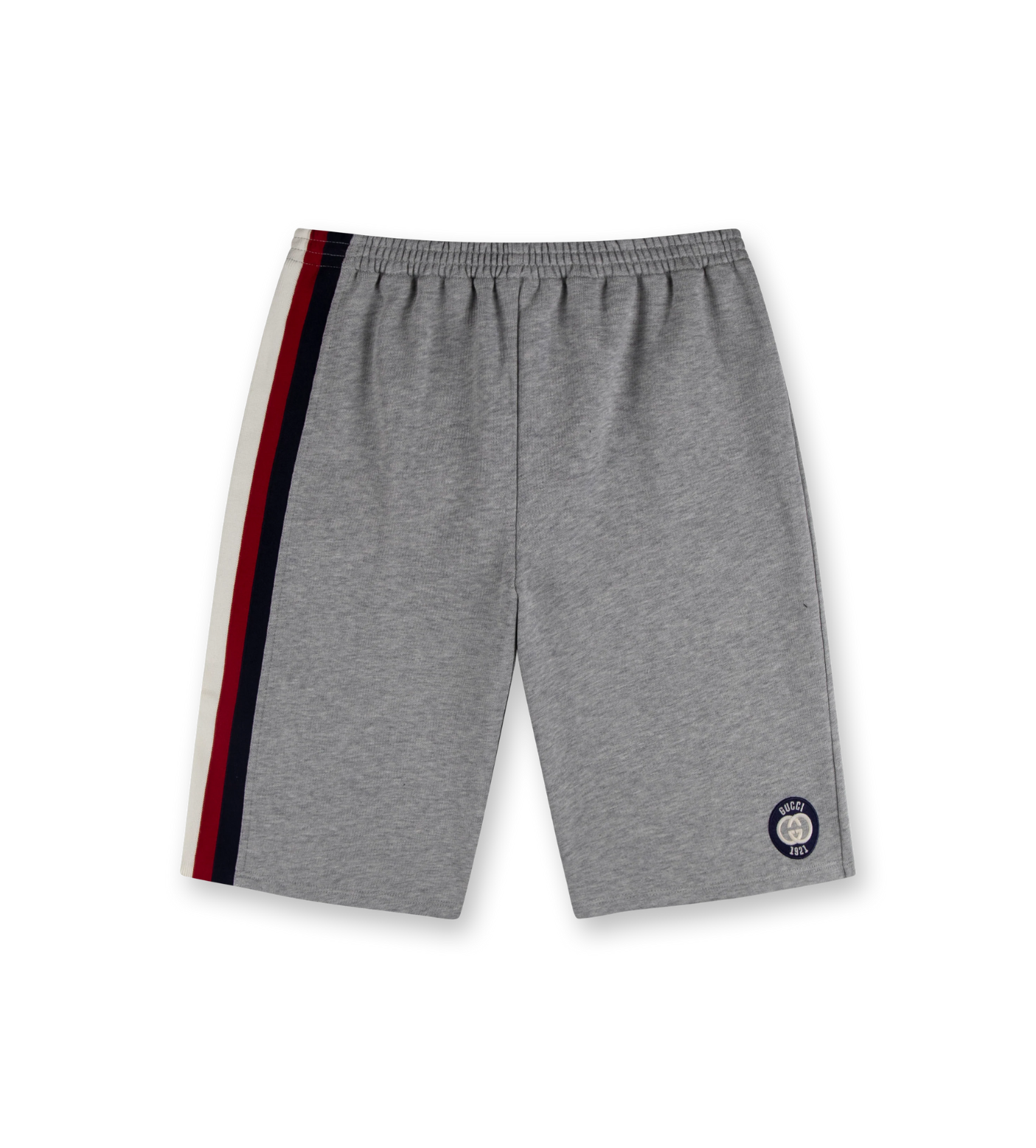 Logo-embroidered Relaxed-fit Shorts Grey