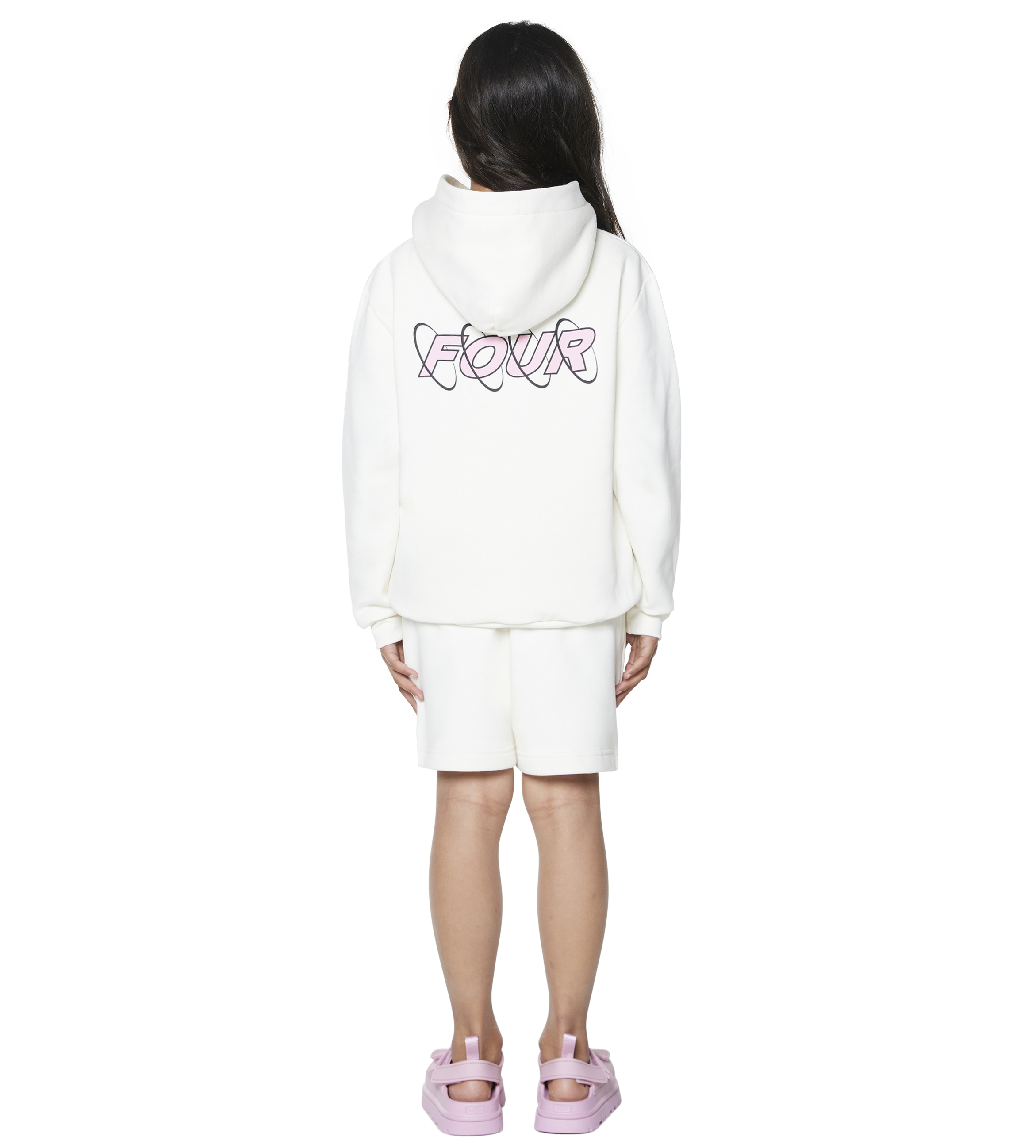 Circles Hoodie Cannoli Cream/ Soft Pink