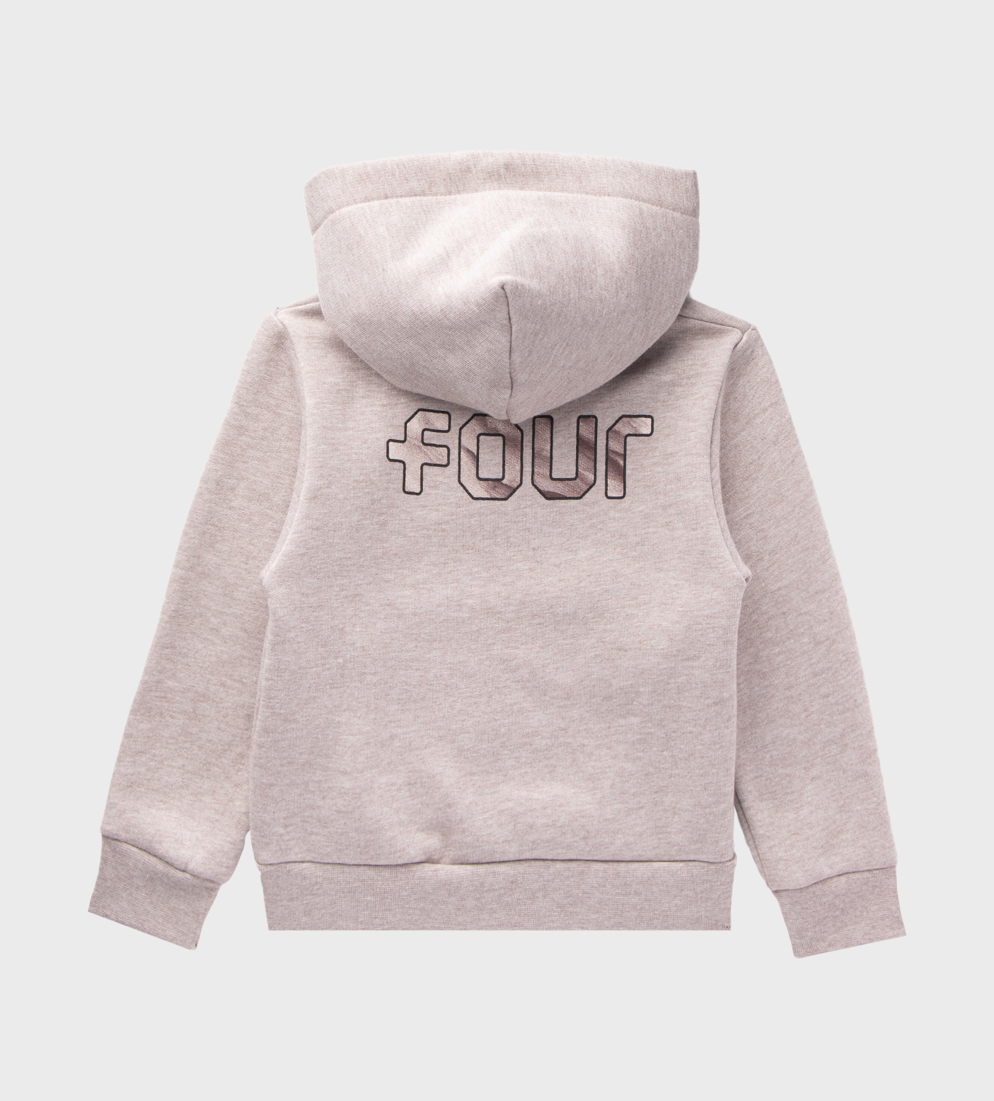 Outline Logo Hoodie Sand Melange