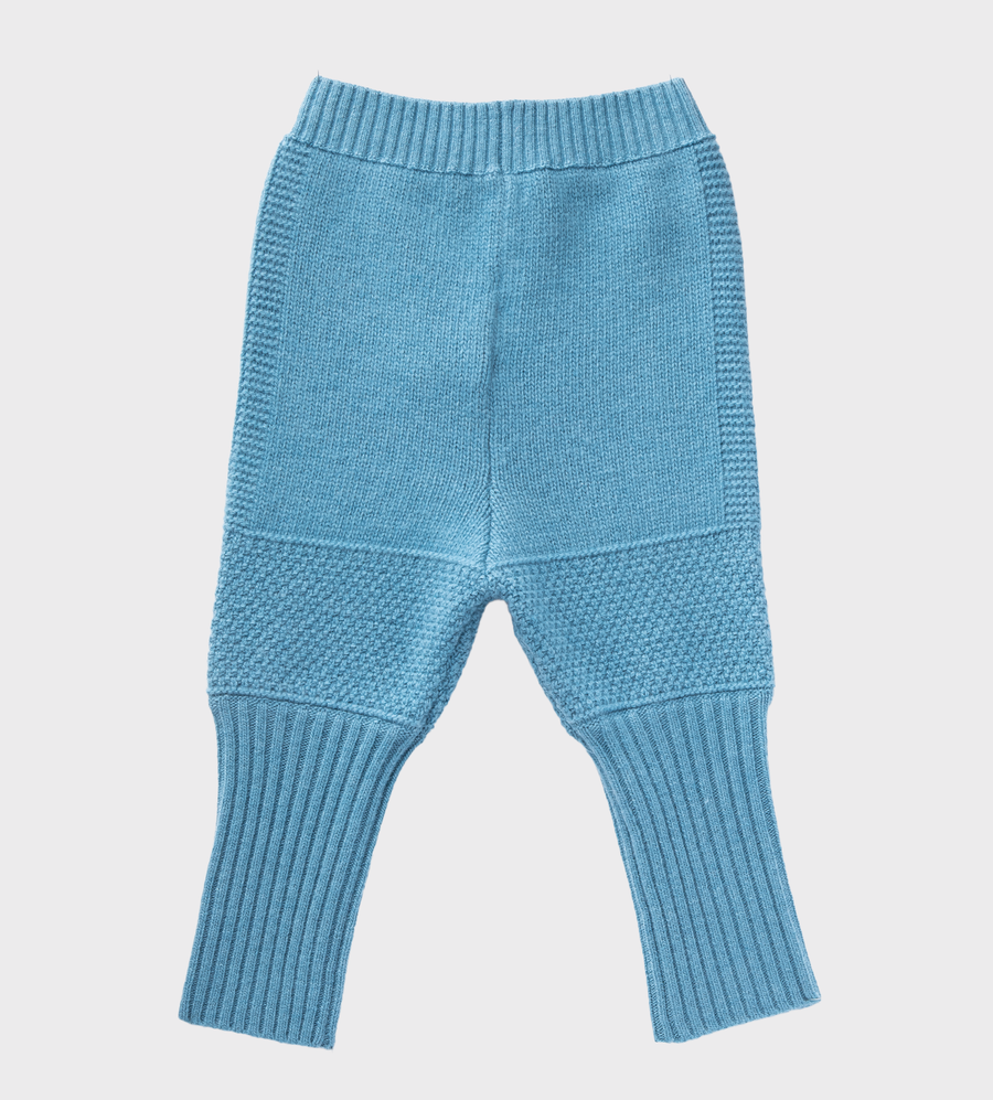 Baby Wool Trousers Blue Dusk