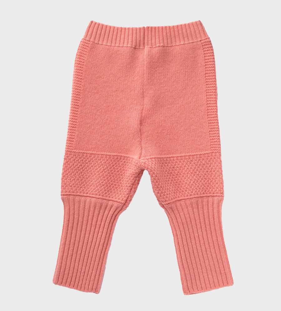 Baby Wool Trousers Peache Pink