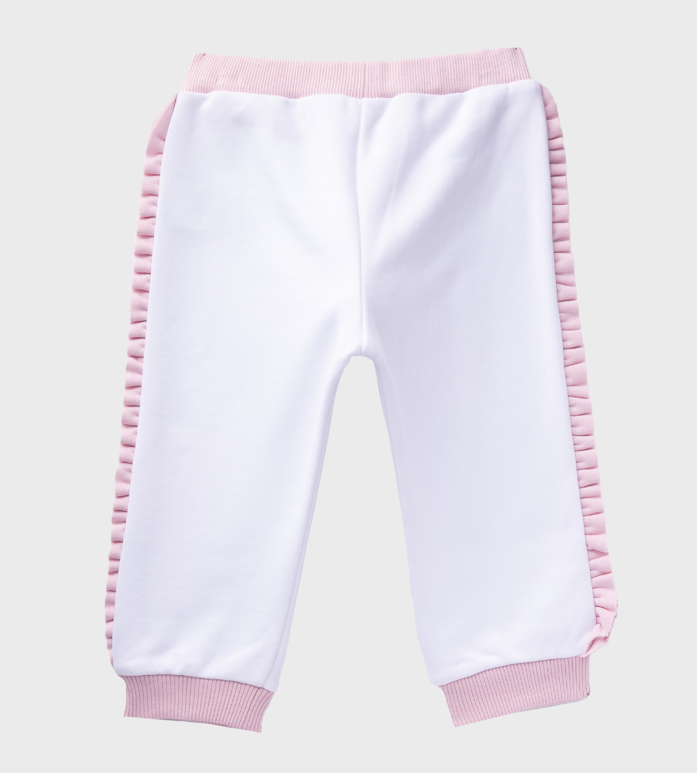 Logo-Print Track Pants White