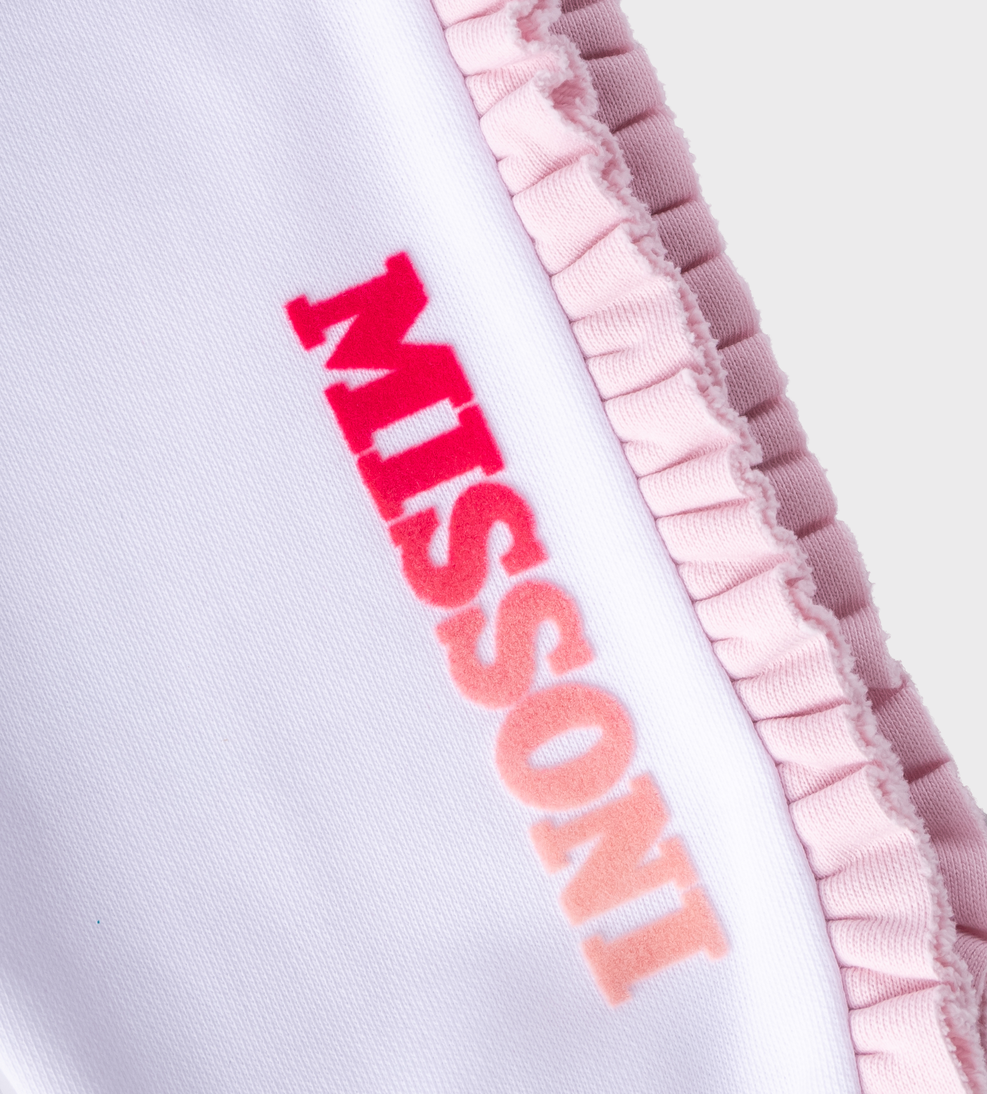 Logo-Print Track Pants White