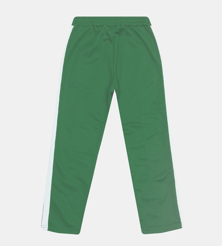 Side-Stripe Track Pants Green
