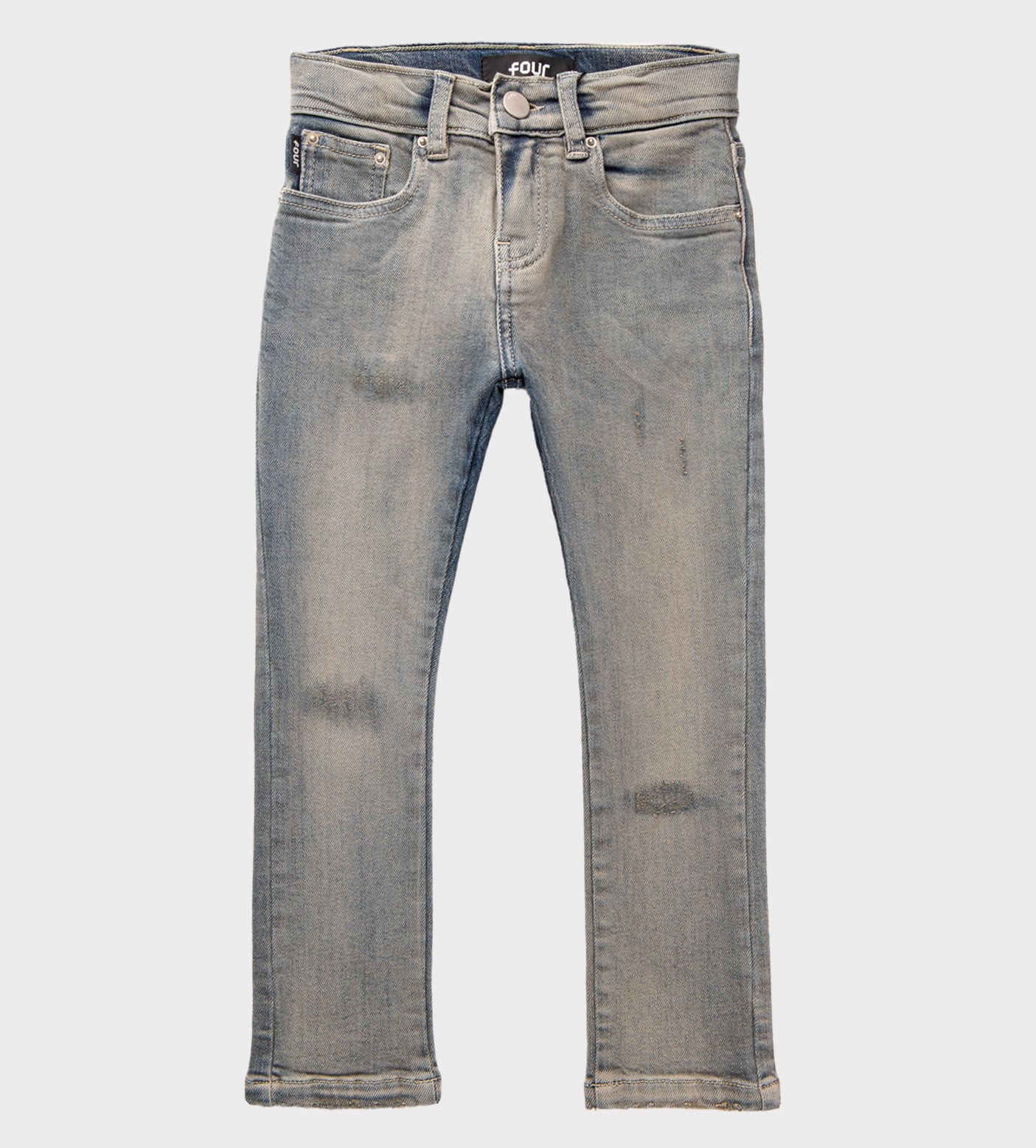 Sand Wash Damaged Denim