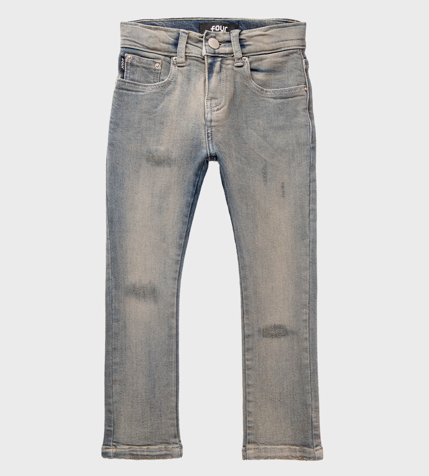 Sand Wash Damaged Denim