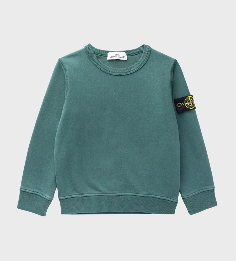 Compass Logo-Patch Sweatshirt Green