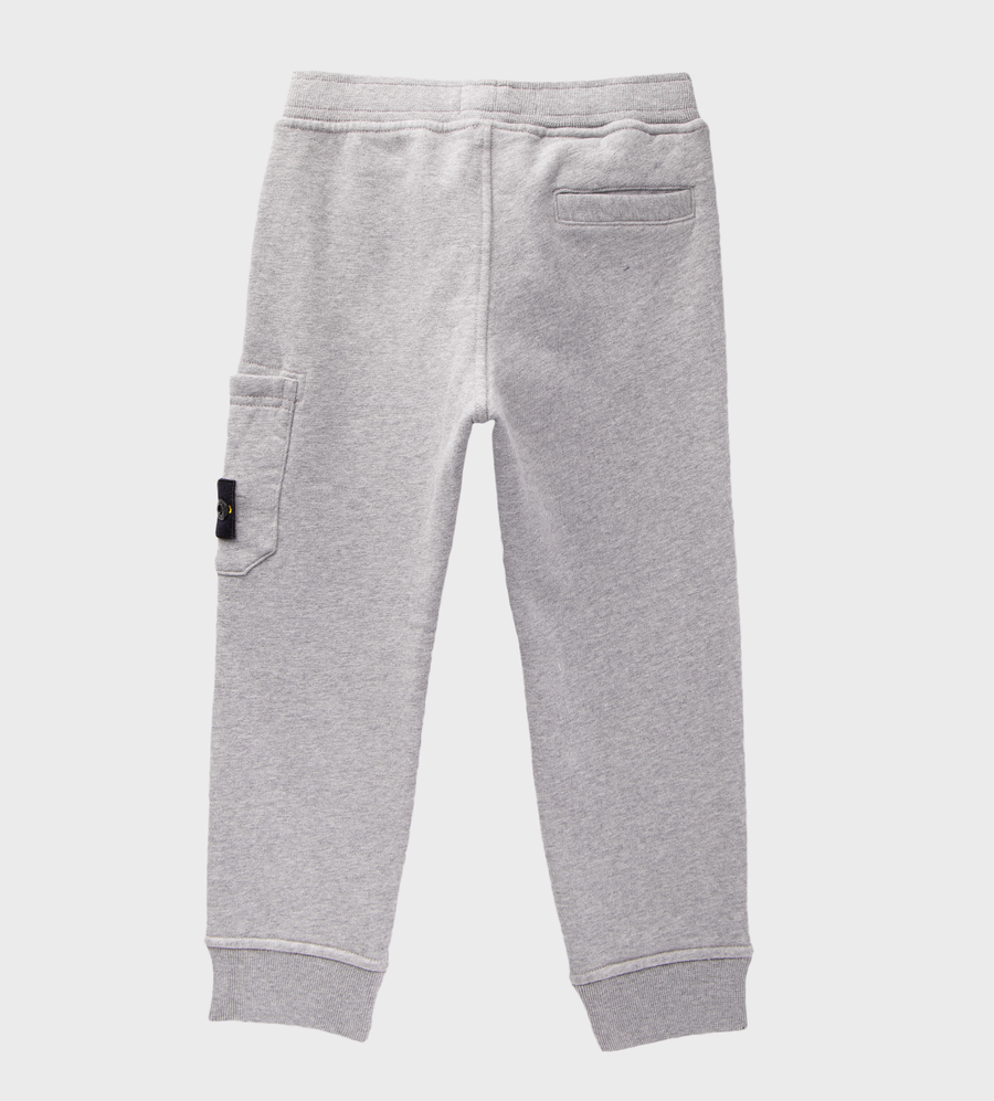 Logo-Patch Cargo Trousers Grey