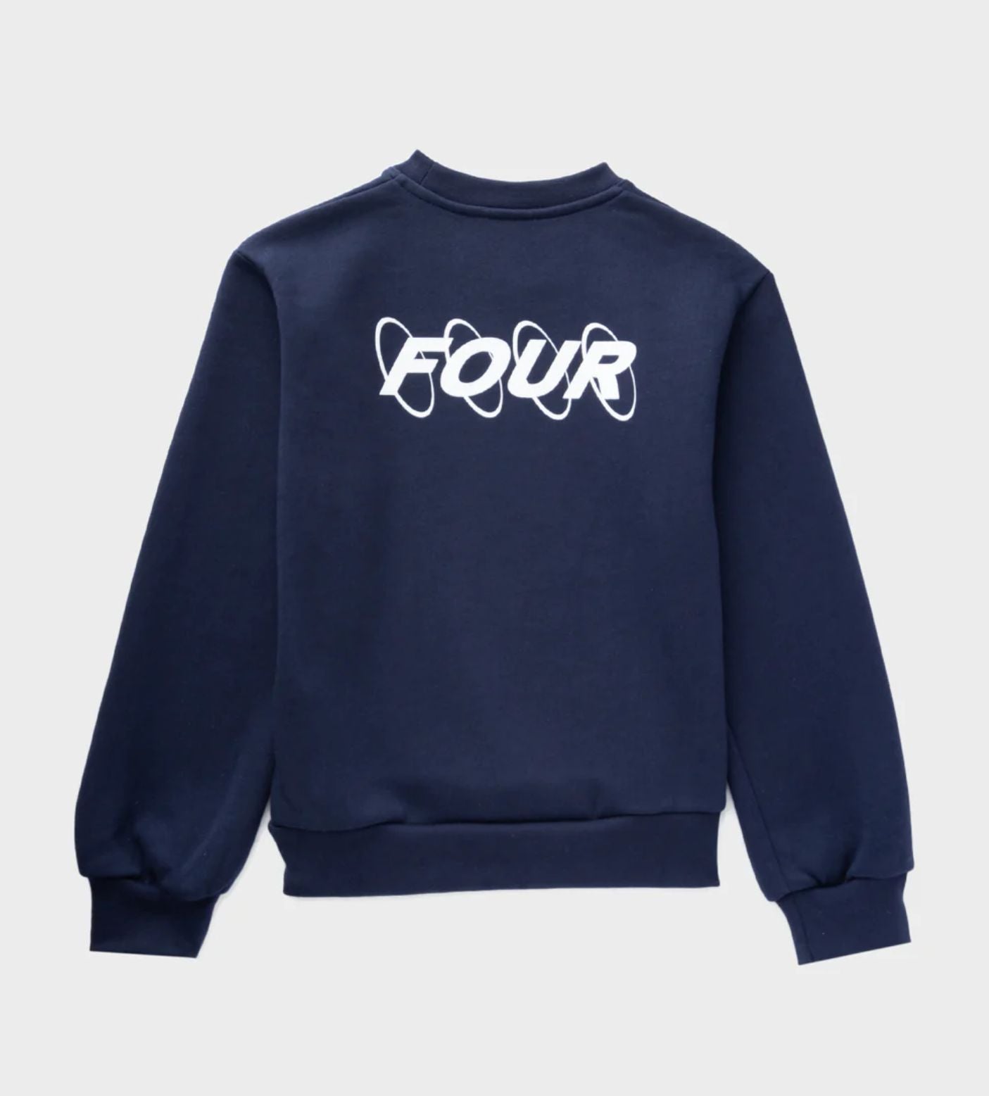 Circles Logo Crewneck Marine Blue