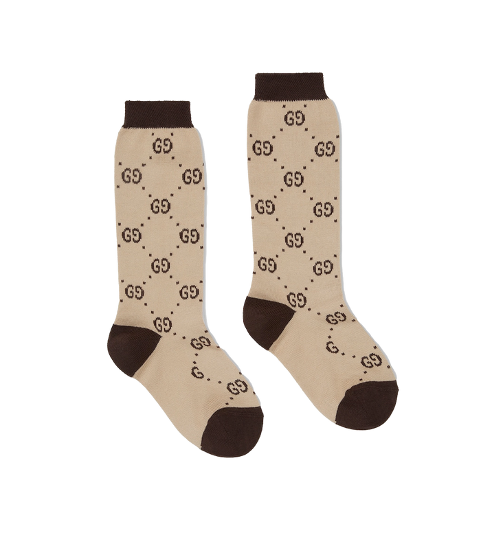 Kids Loggina Socks Beige