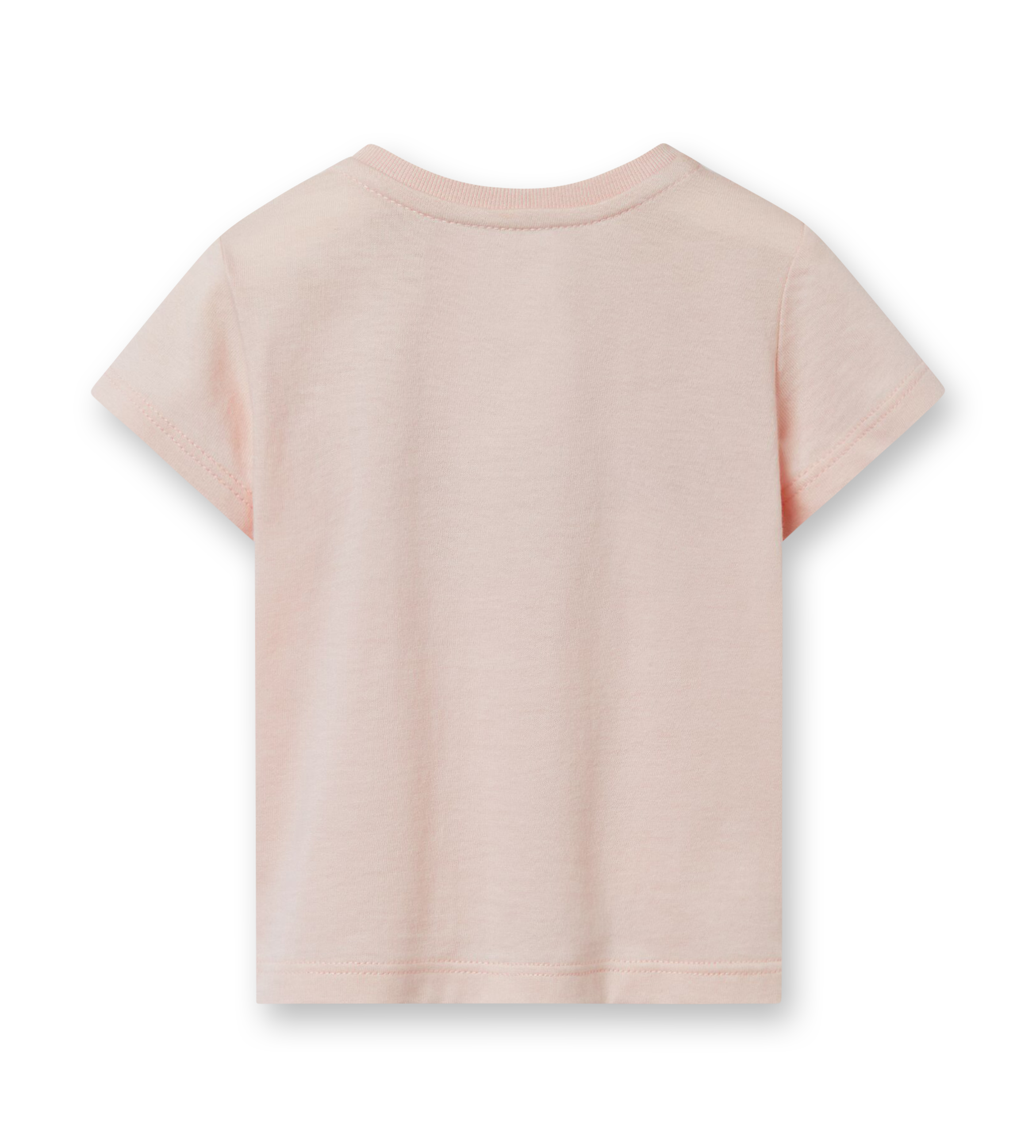 Baby Printed Cotton T-shirt Light Pink