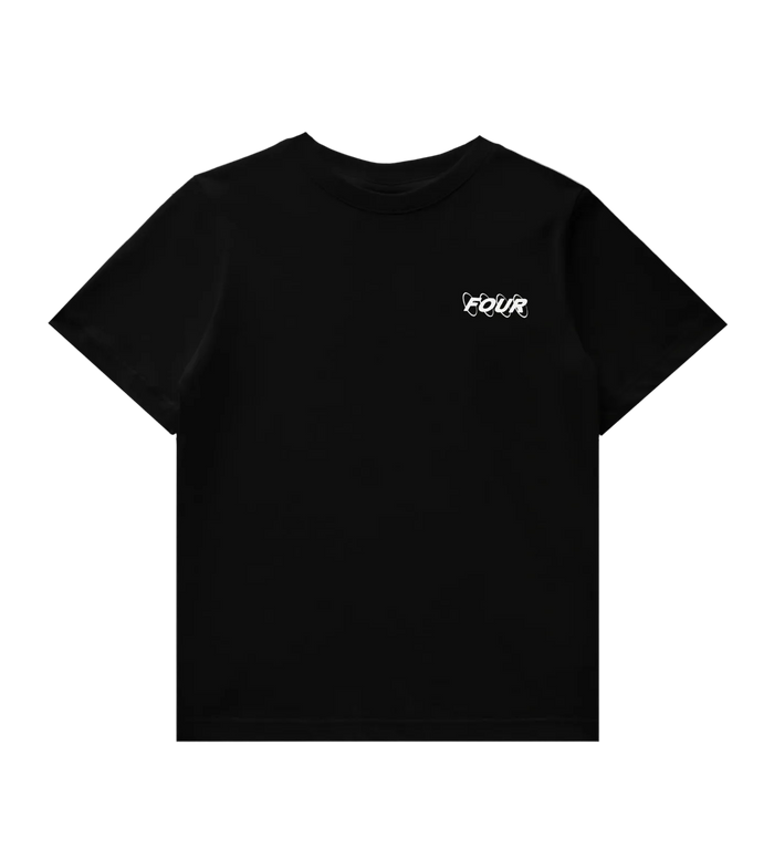 Circles Logo-T-shirt Zwart