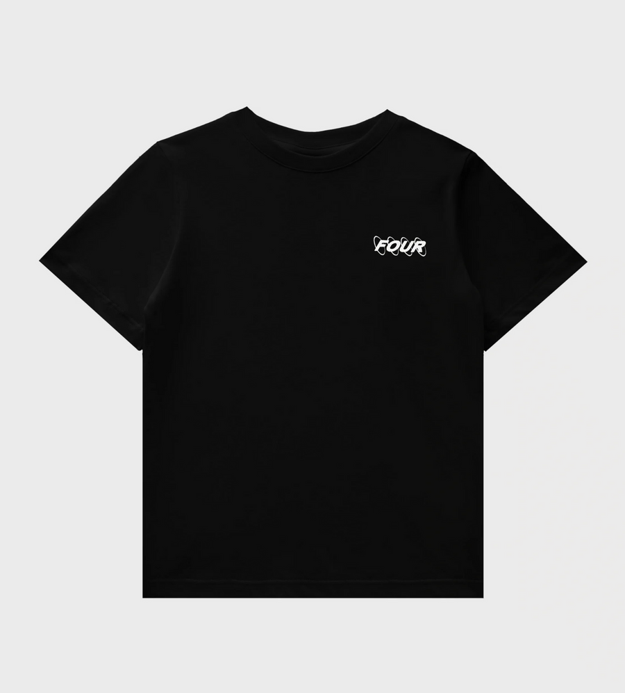 Circles Logo T-shirt Black