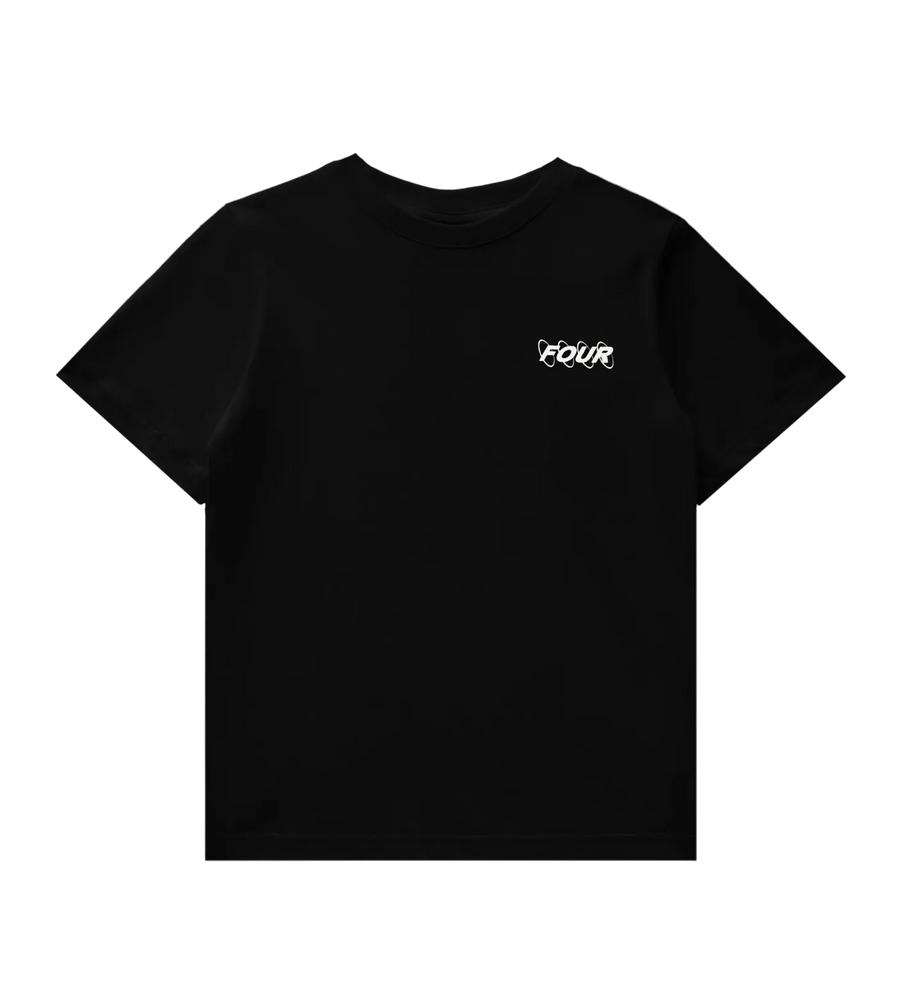 Circles Logo-T-shirt Zwart
