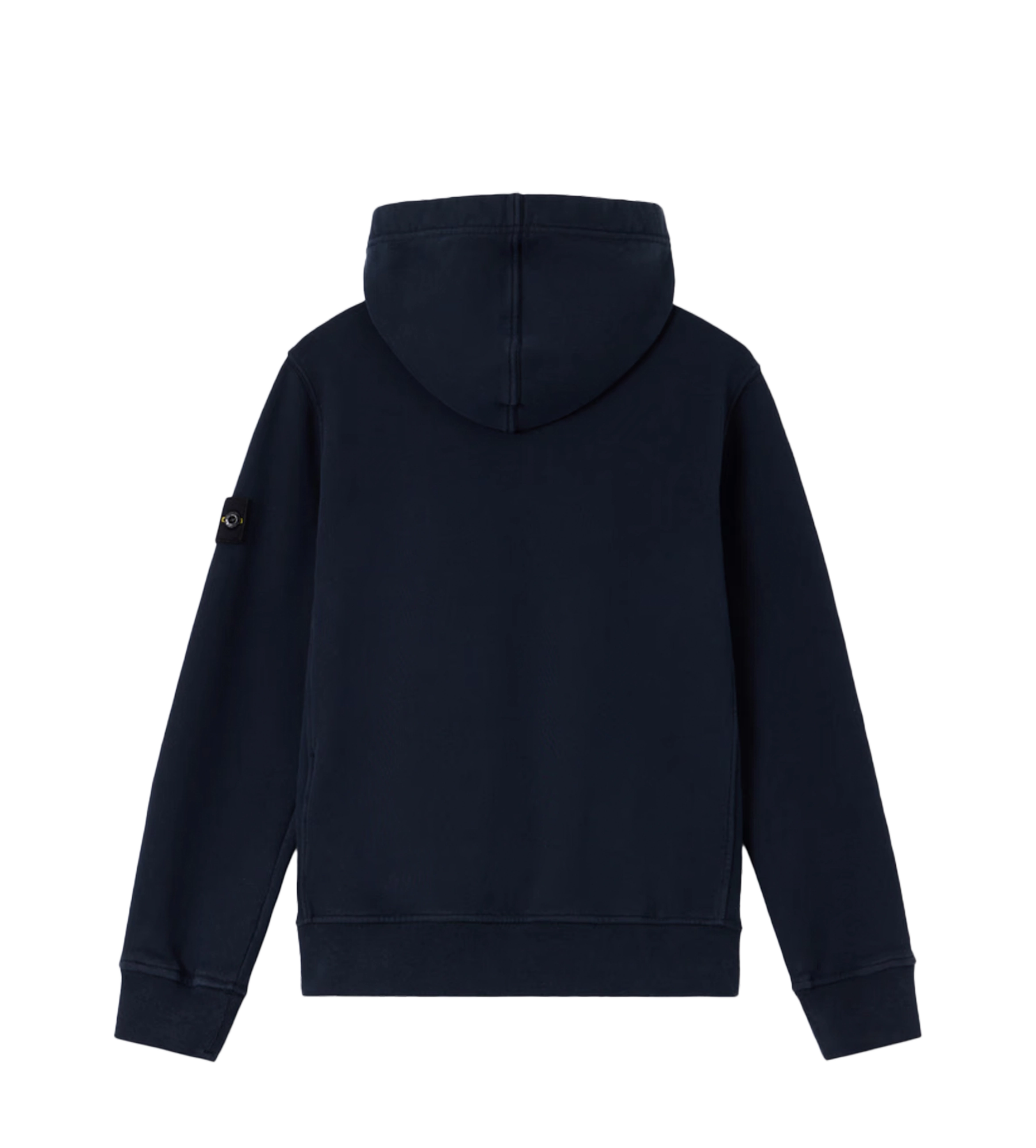 Stone Island Cotton Fleece Hooded Sweatshirt in Navy (Kids)