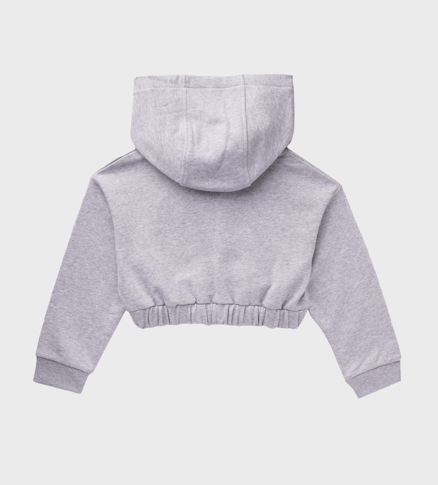 Logo Hooded Top Grey