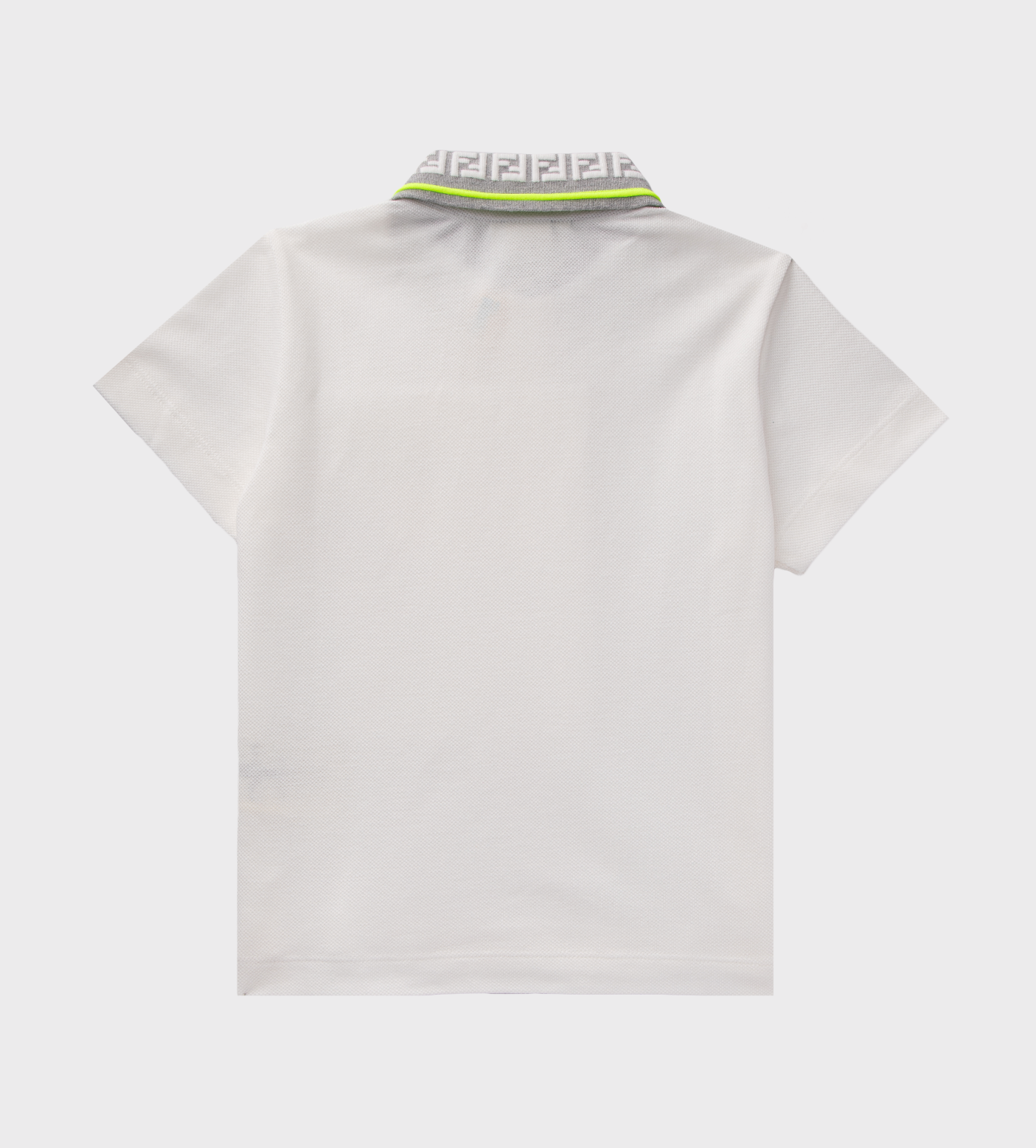 Logo Embroidered Polo Shirt White