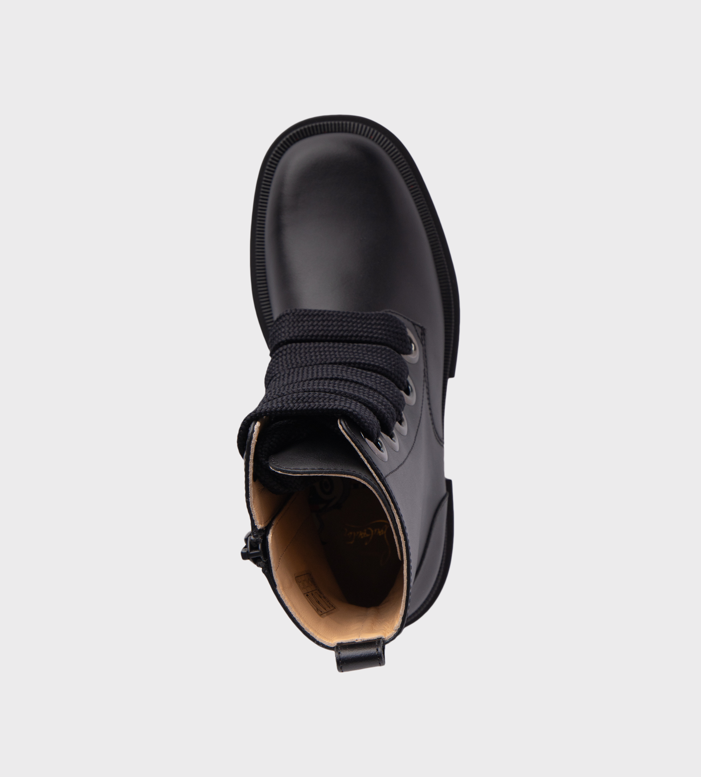 Leather Ankle Boots Black