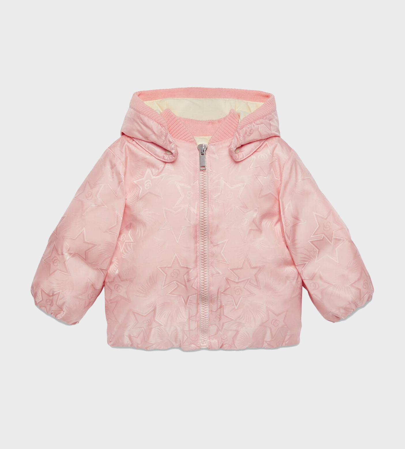 Baby Multistar Nylon Jacket Pink