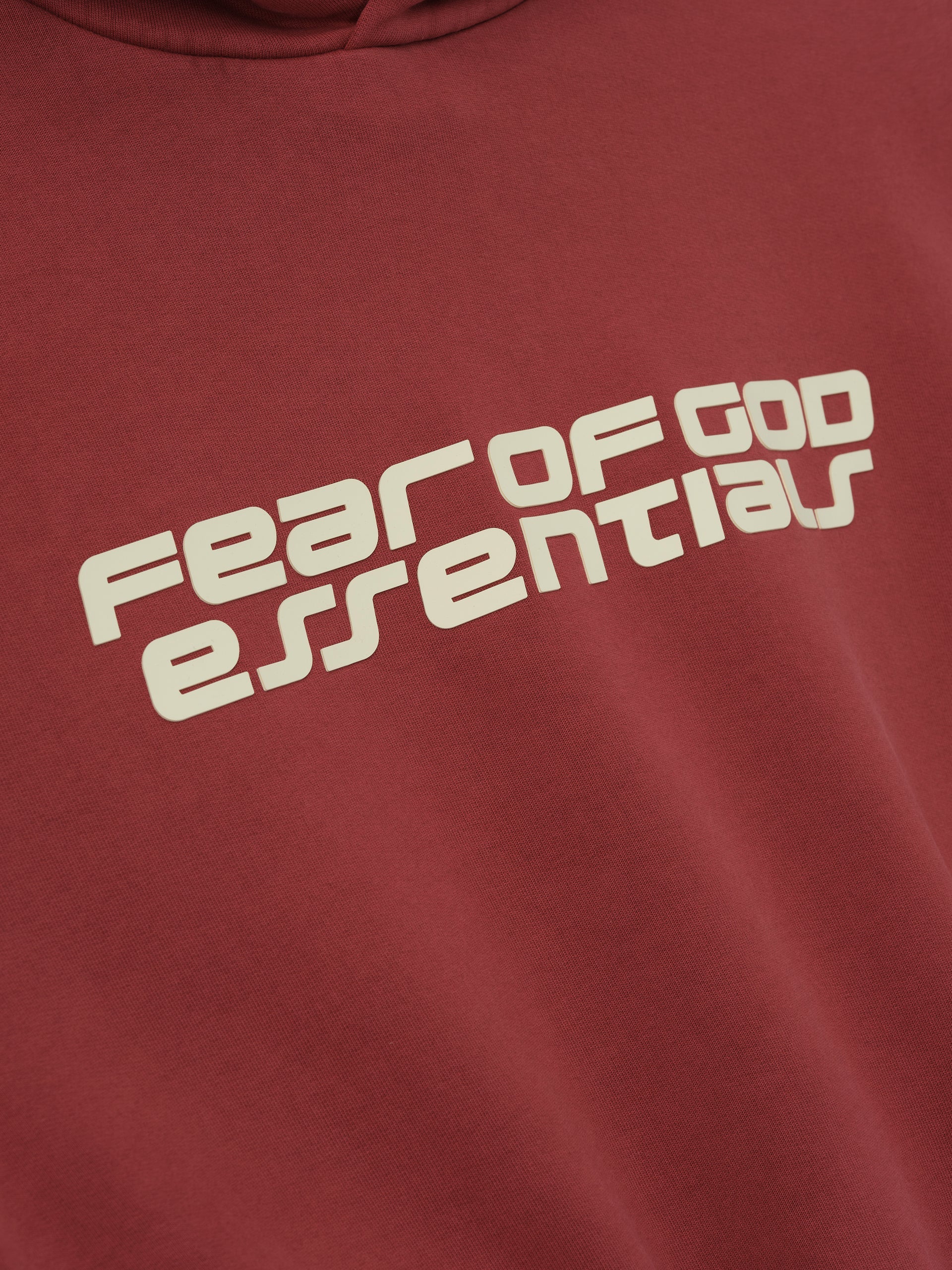 Essentials Classic Hoodie in Crimson Red (Kids)