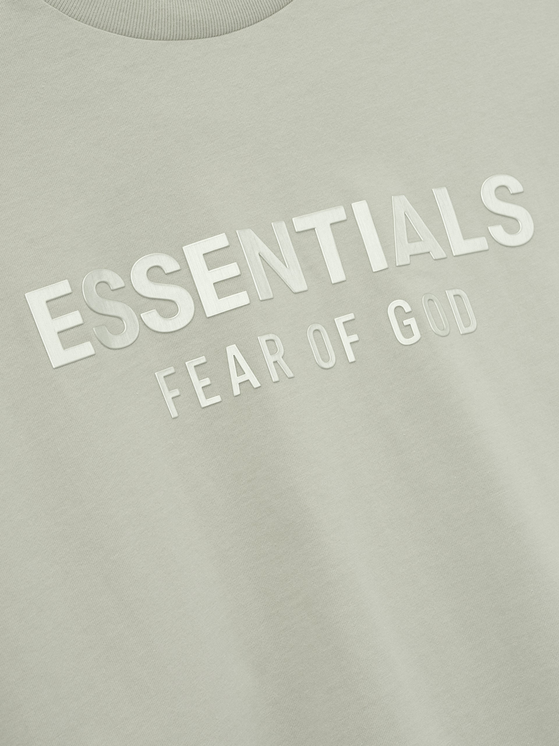 Essentials Classic Crewneck Tee in Abbey Stone (Kids)