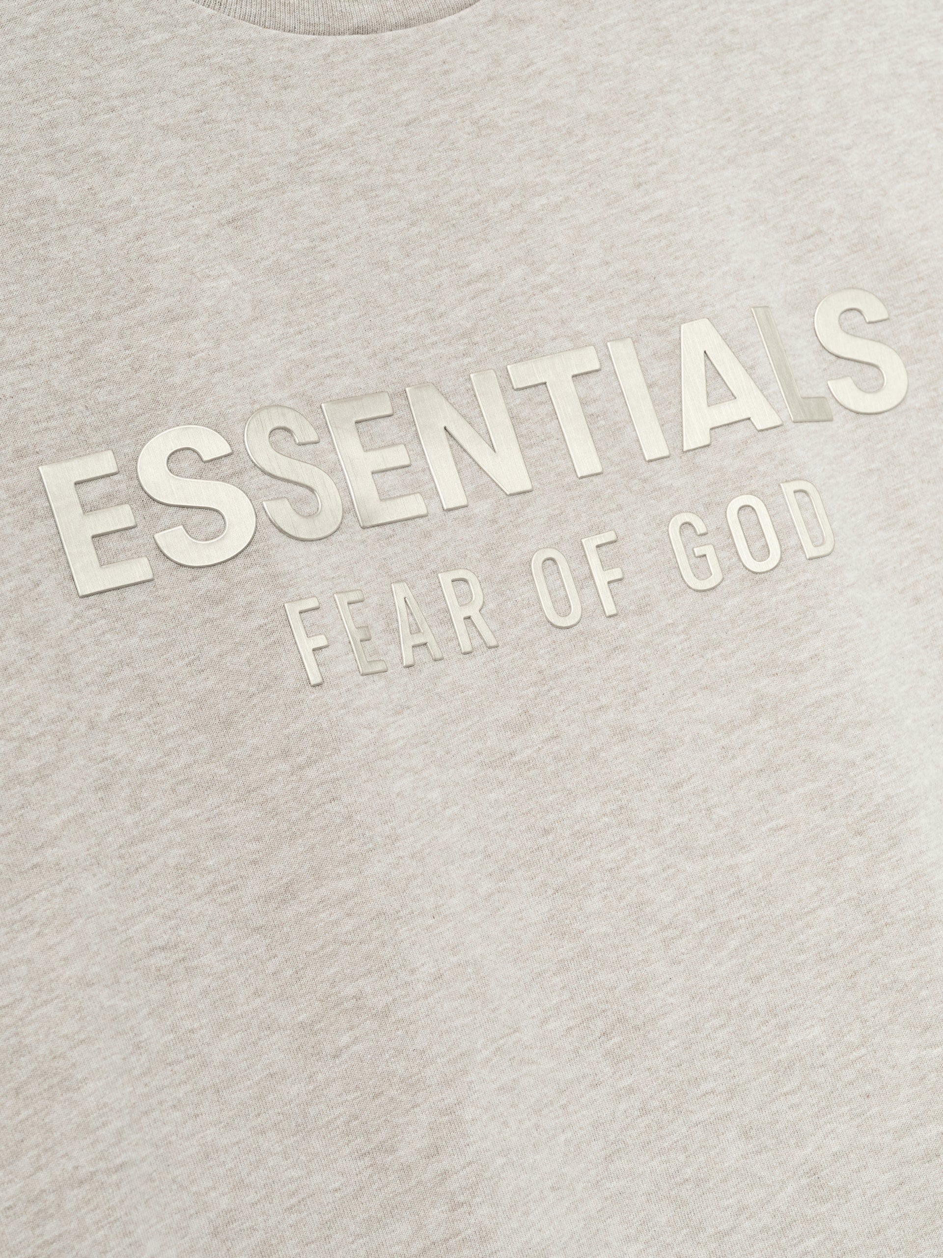 Essentials Classic Tee in Heather Stone (Kids)