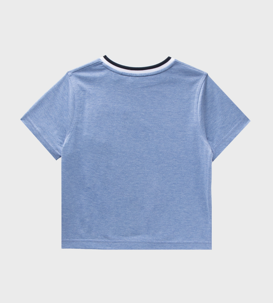 Cotton T-shirt Light Blue