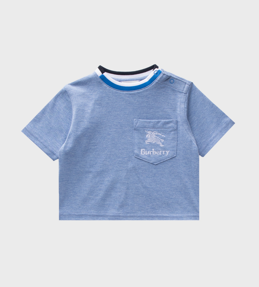 Baby Cotton T-shirt Light Blue