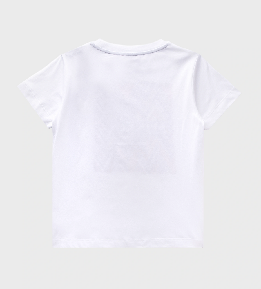 Printed T-shirt White