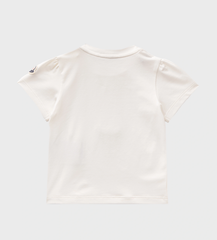 Teddy Bear Motif T-shirt White