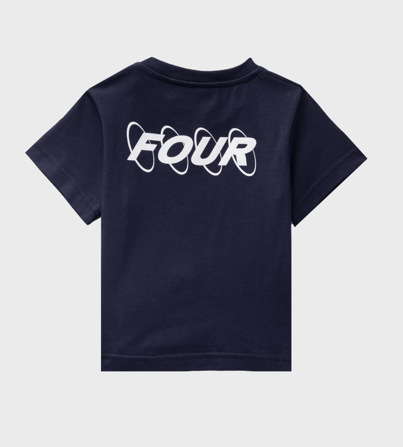 Baby Circles Logo T-shirt Marine Blue