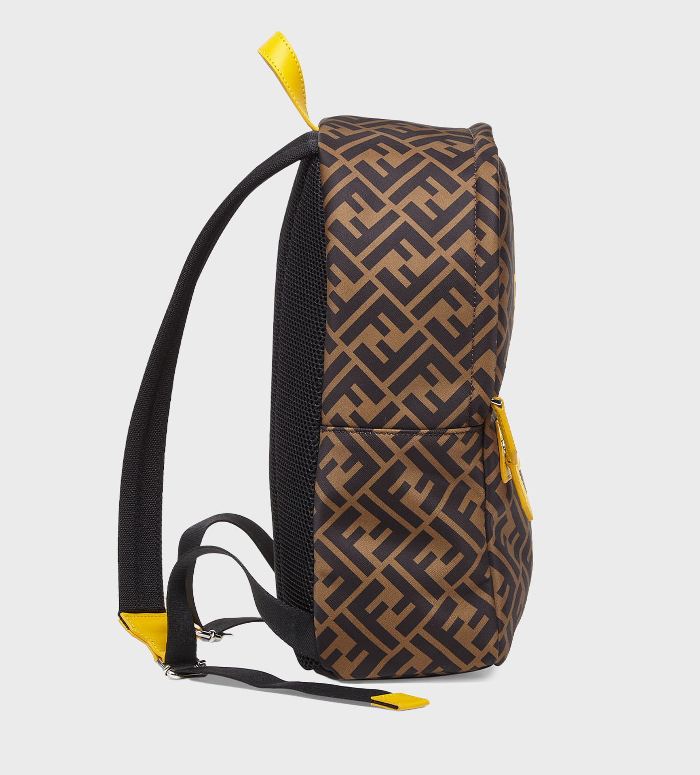 All-Over FF Logo Backpack Brown