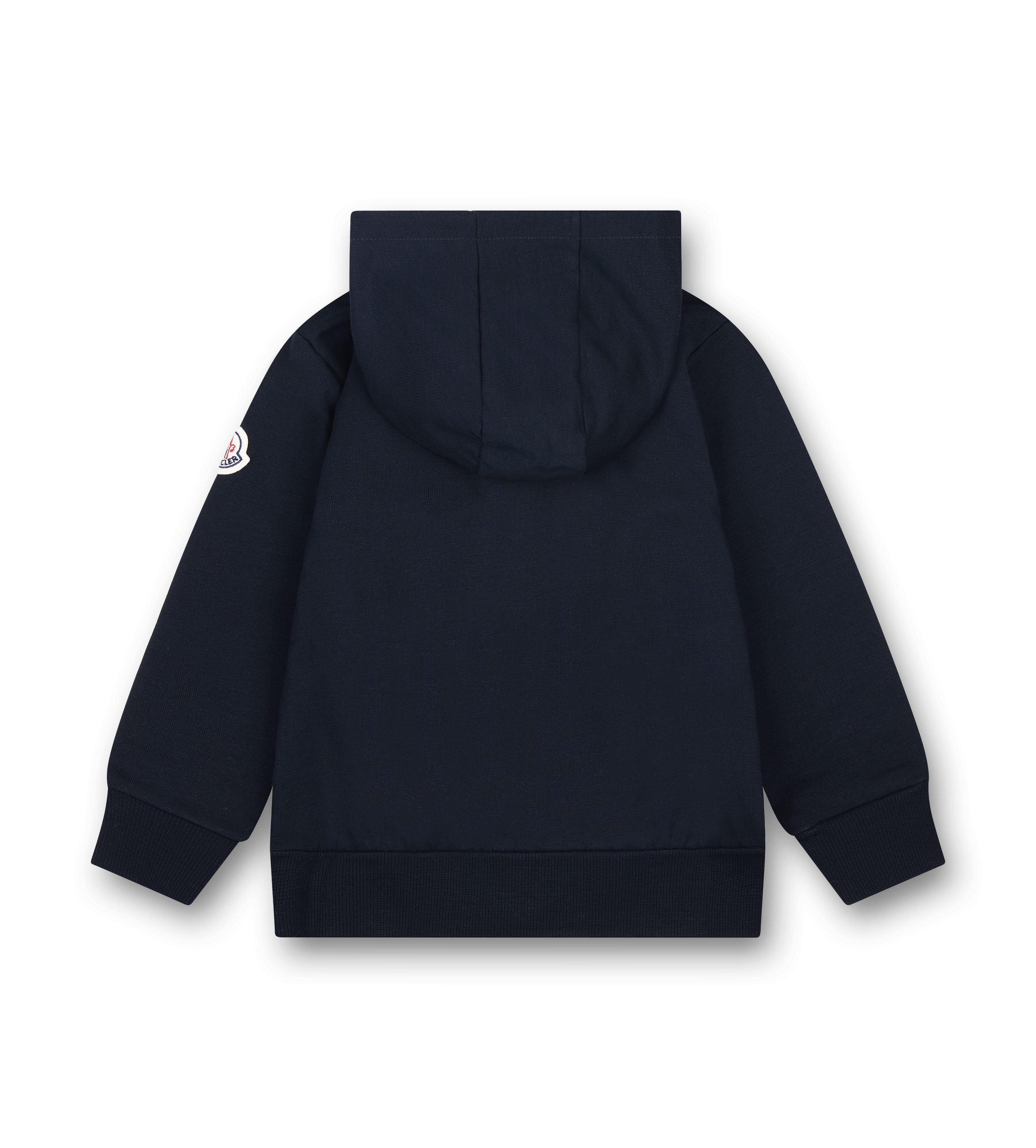 Moncler Embroidered Teddy Logo Cotton Tracksuit Set in Navy (Baby)
