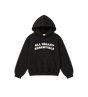 Kids 90s Hoodie Vintage Zwart