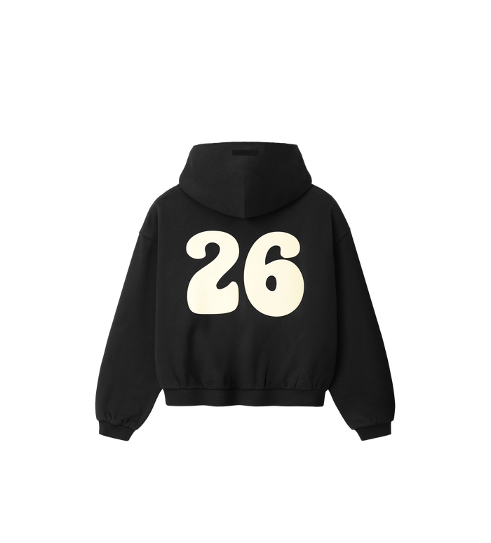Kids 90s Hoodie Vintage Zwart