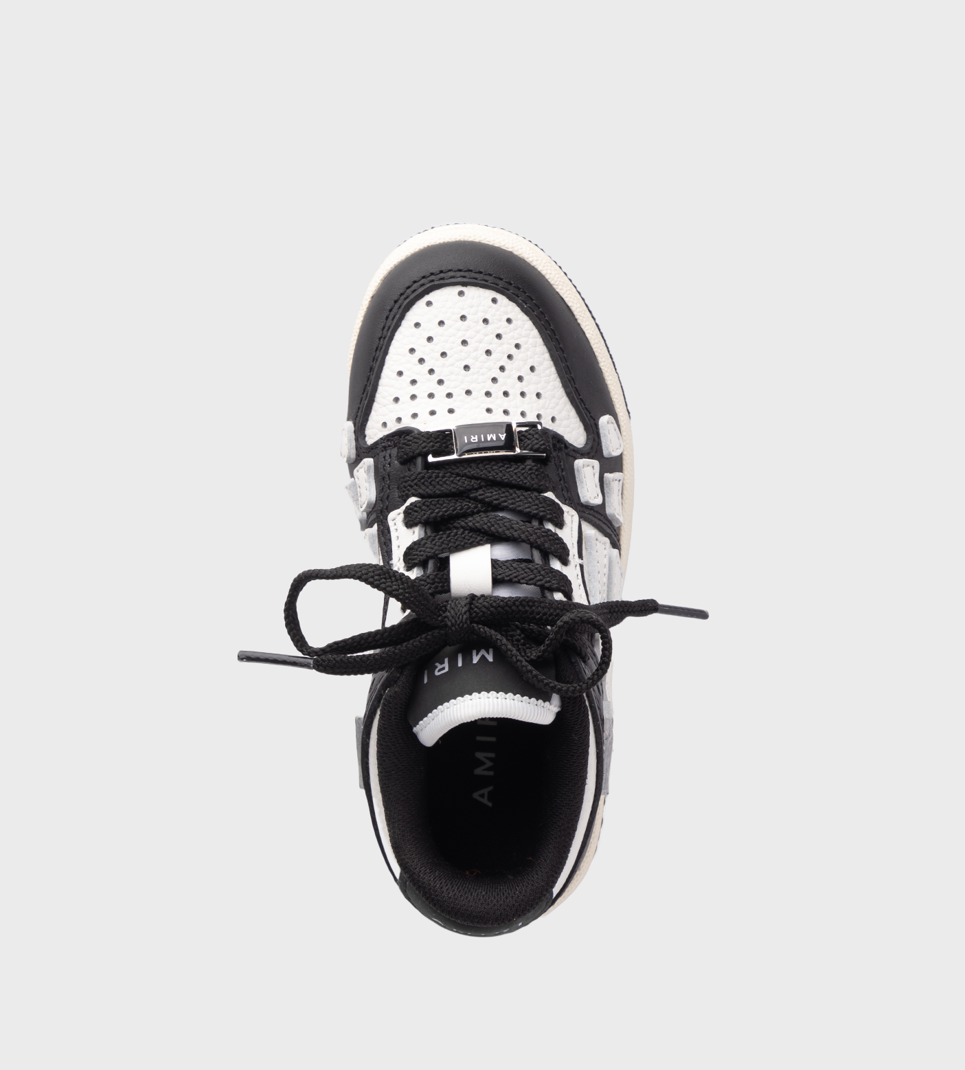 Skel Top Low Sneakers Black White