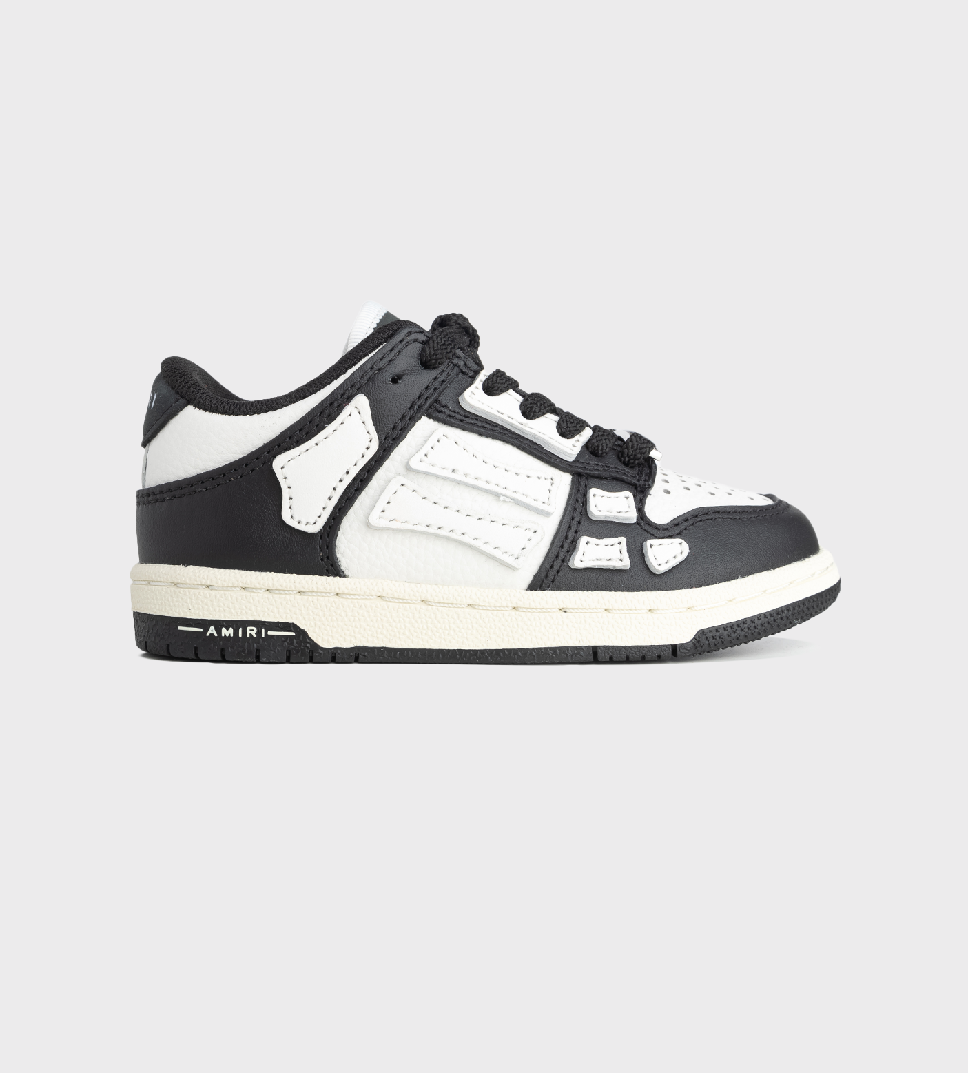 Skel Top Low Sneakers Black White