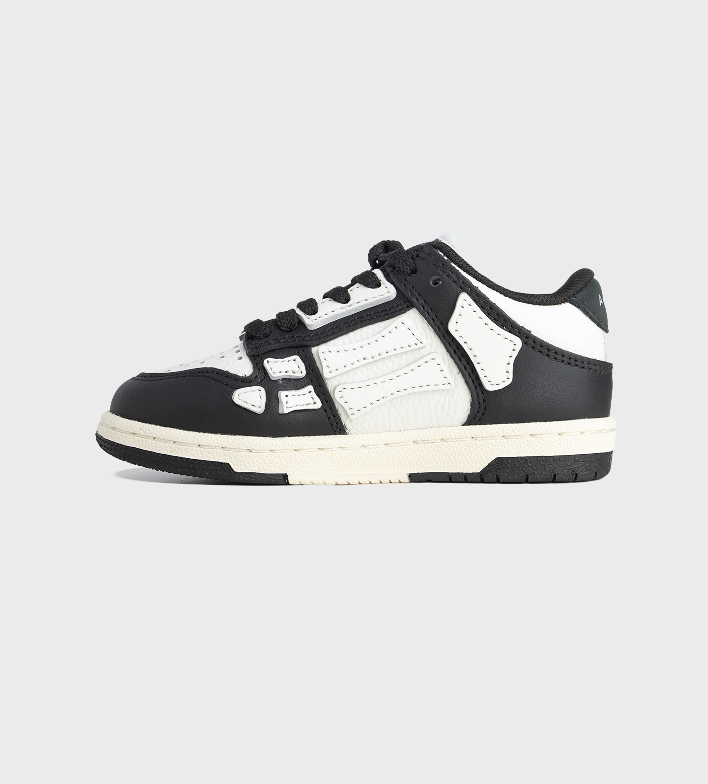 Skel Top Low Sneakers Black White